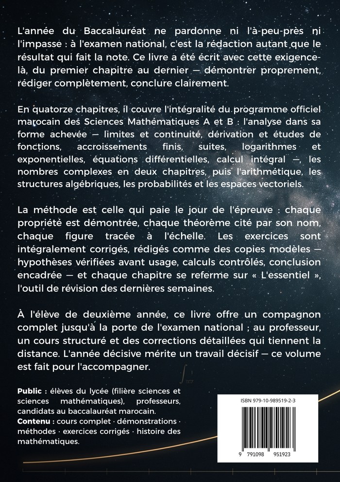Mathman Volume 3 — quatrième de couverture