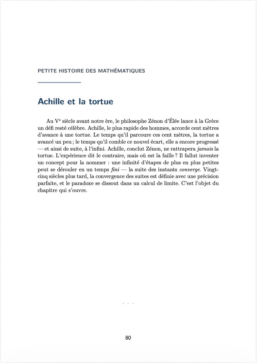 Extrait : petite histoire des mathématiques